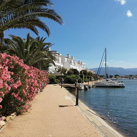 Vue Lagune Et Bateaux A 100M De La Plage Saint-Cyprien  Buitenkant foto